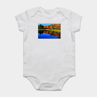 Autumn Foliage at St. James Baby Bodysuit